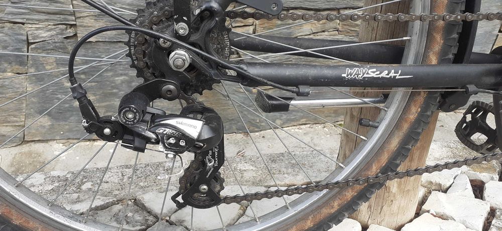 Bicicleta Way Scral 400 - esvaziada de sistema elétrico