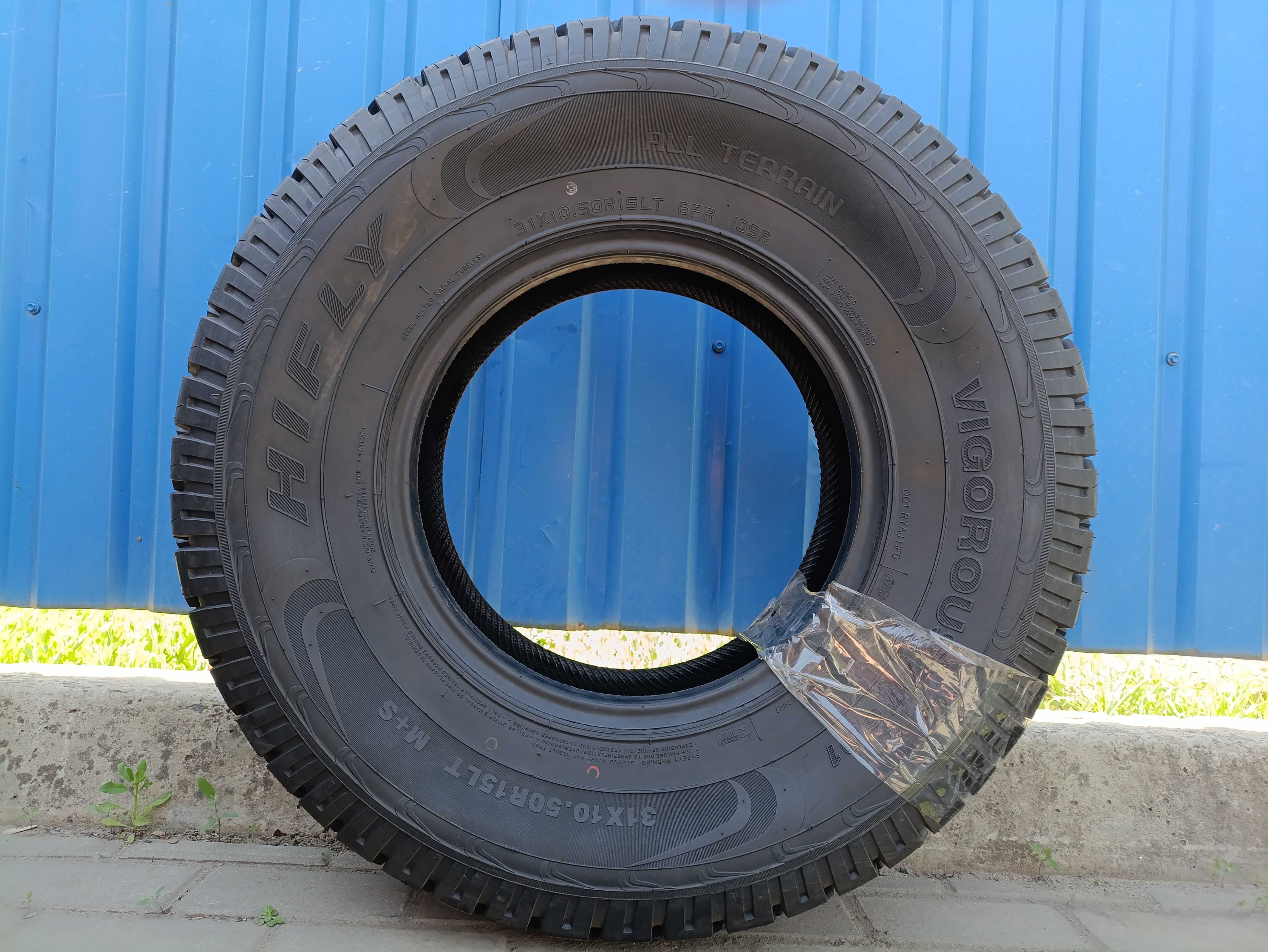 Нові шини 31/10.5R15 LT 109R Hifly Vigorous AT601