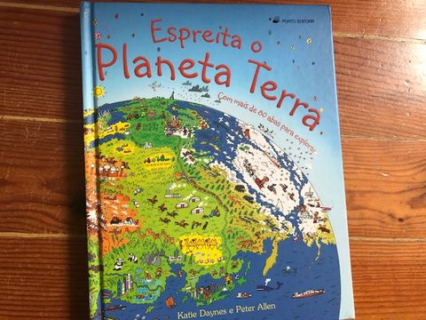 Livro Espreita o Planeta Terra - Porto Editora