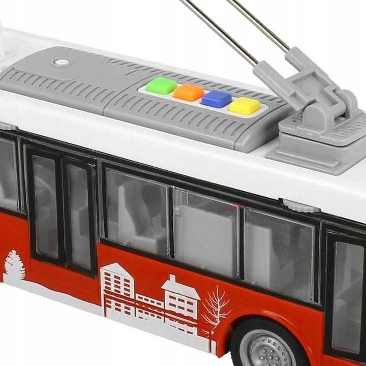 Duży Autobus interaktywny światła DŹWIĘKI otwierane drzwi