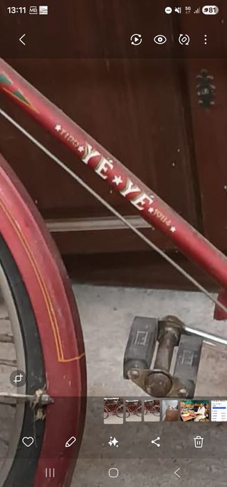 Bicicleta clássica YE YE