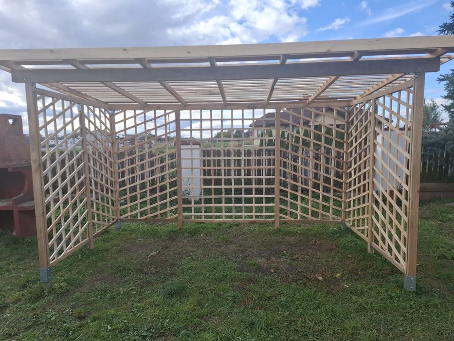 Sprzedam pergole DĘBOWĄ pod winogron huśtawki 240x400cm