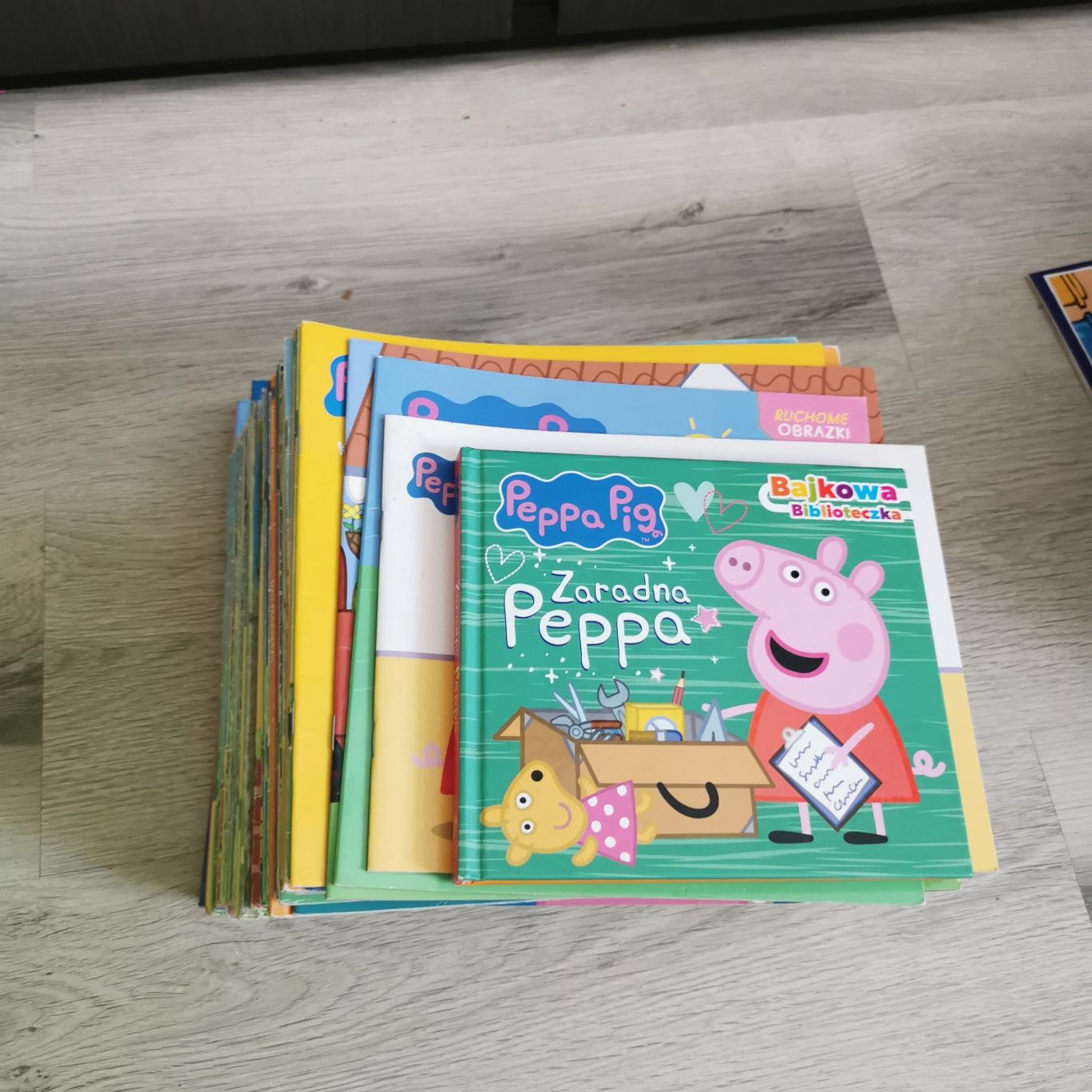 Zestaw książek z serii Peppa Pig