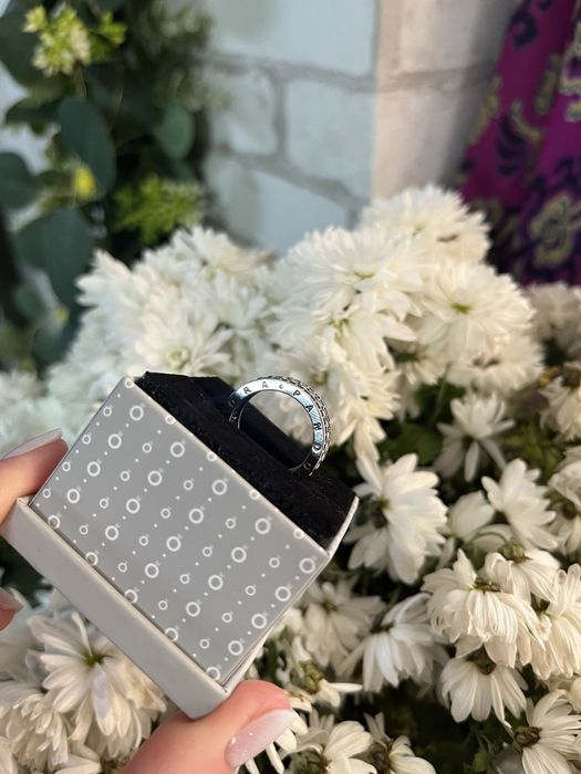 Каблучка Pandora кольцо широке