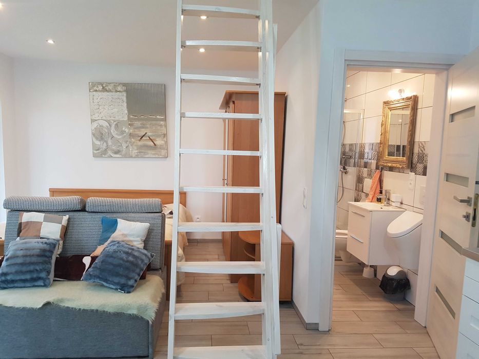 Domek nad samym jeziorem