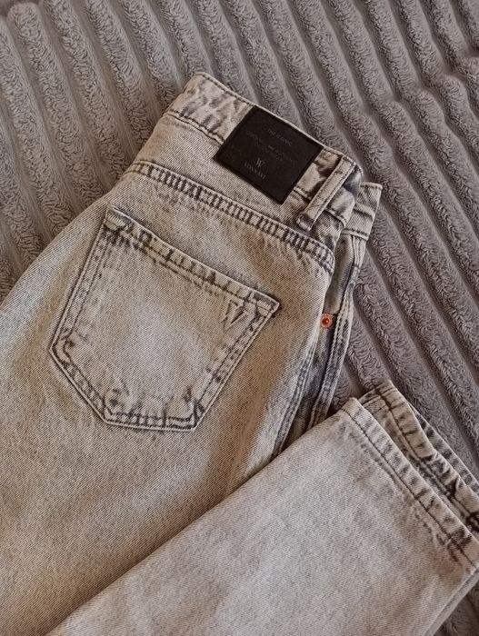 Джинси світло-сірі жіночі, 34 р.