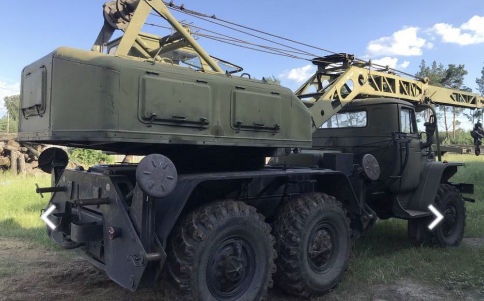 Урал 375 Автокран