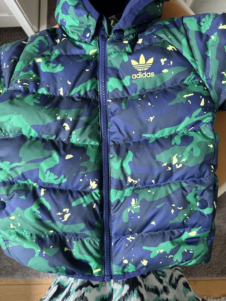 Детская пуховая куртка Adidas