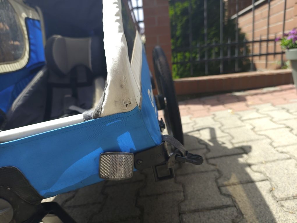 Przyczepka rowerowa wózek kidgoo1