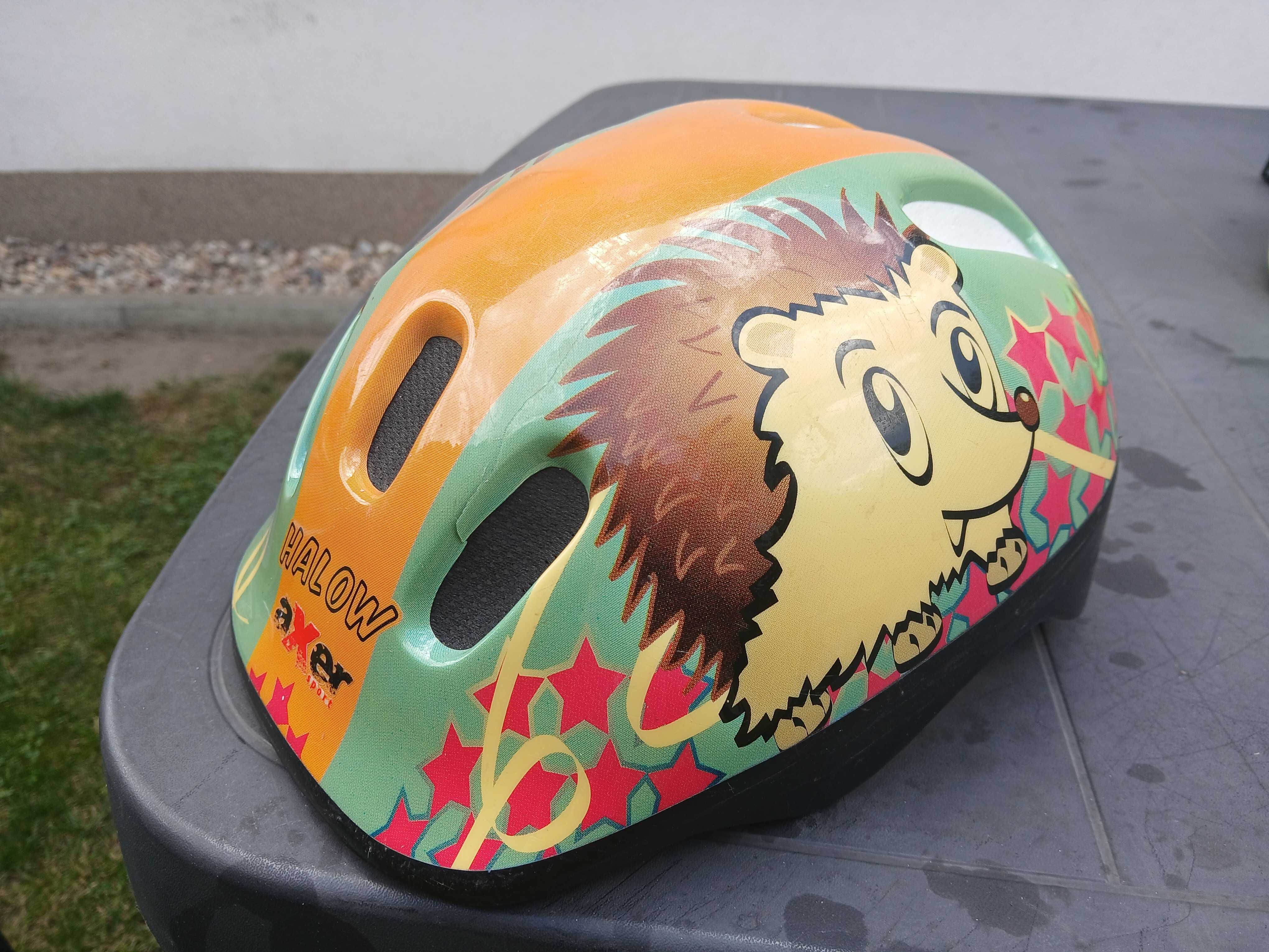 Kask rowerowy dzieciecy 48-52 cm 3 szt