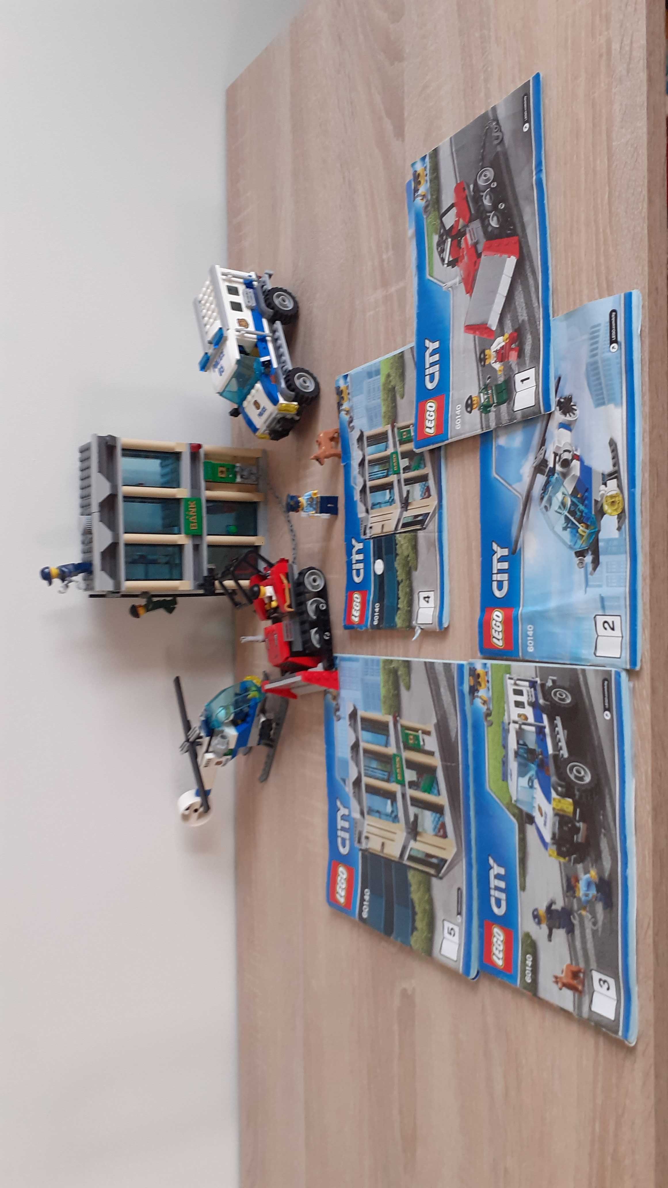 Klocki Lego City 60140 Policja, bank, złodzieje