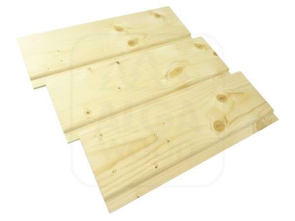 Świerk Skandynawski 19mm x 146mm Klasa AB profil Faza/Softline