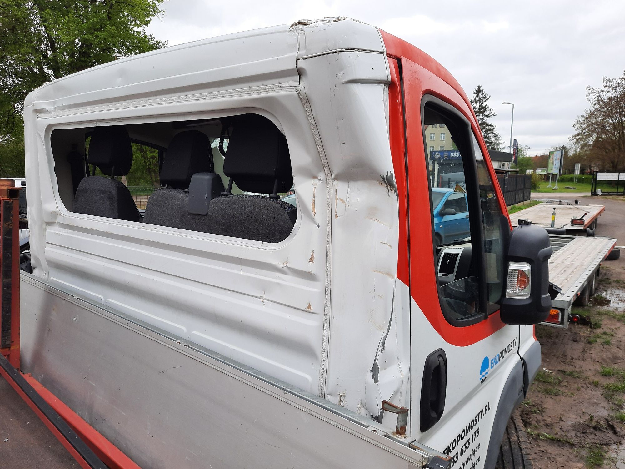 Fiat Ducato 2.3 180km dostawczy platforna autolaweta