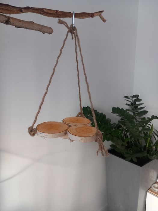 Huśtawka dla papugi