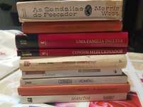 Livros poesia, os Maias, poesias completas, literatura portuguesa etc.