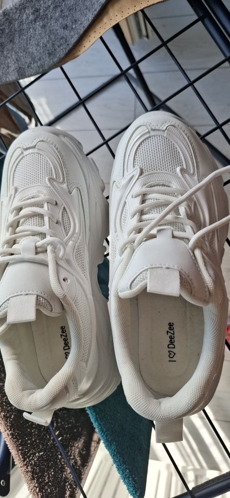 DeeZee Sneakersy WSS 215570 Białe buty