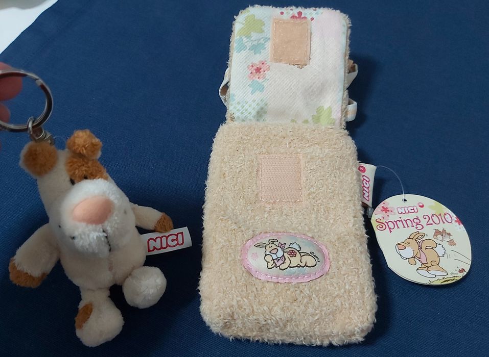 Conjunto (bolsa e porta-chaves) NICI