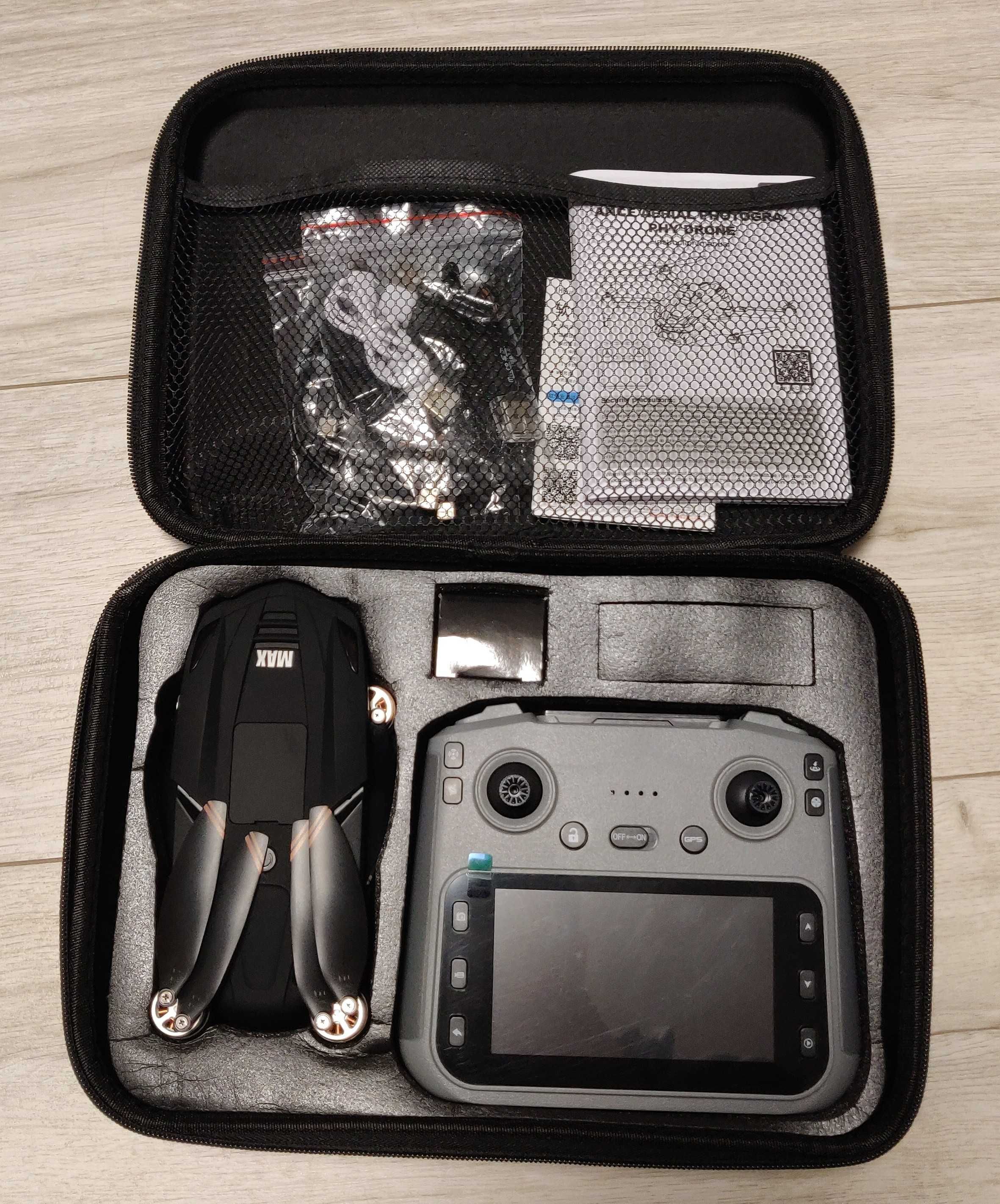 Profesjonalny dron V168 PRO MAX 4.8km zasięgu WIFI GPS 8K 2 x Kamera