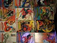 Spiderman, spider-man,komplet od 1990 do 1998=102szt+1, Marvel komiksy