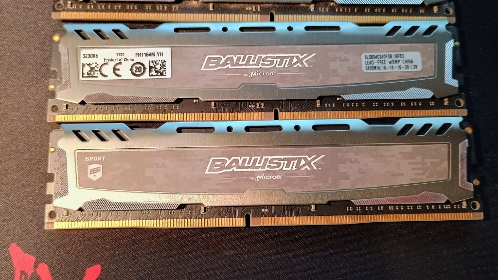 Модуль пам'яті Ballistix by Micron DDR4 2400 8GB