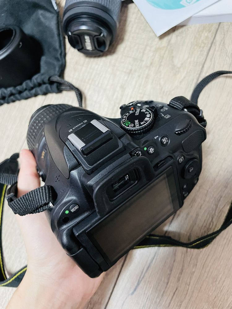 Фотоаппарат Nikon D5200 18-55VR, 55-200Vr