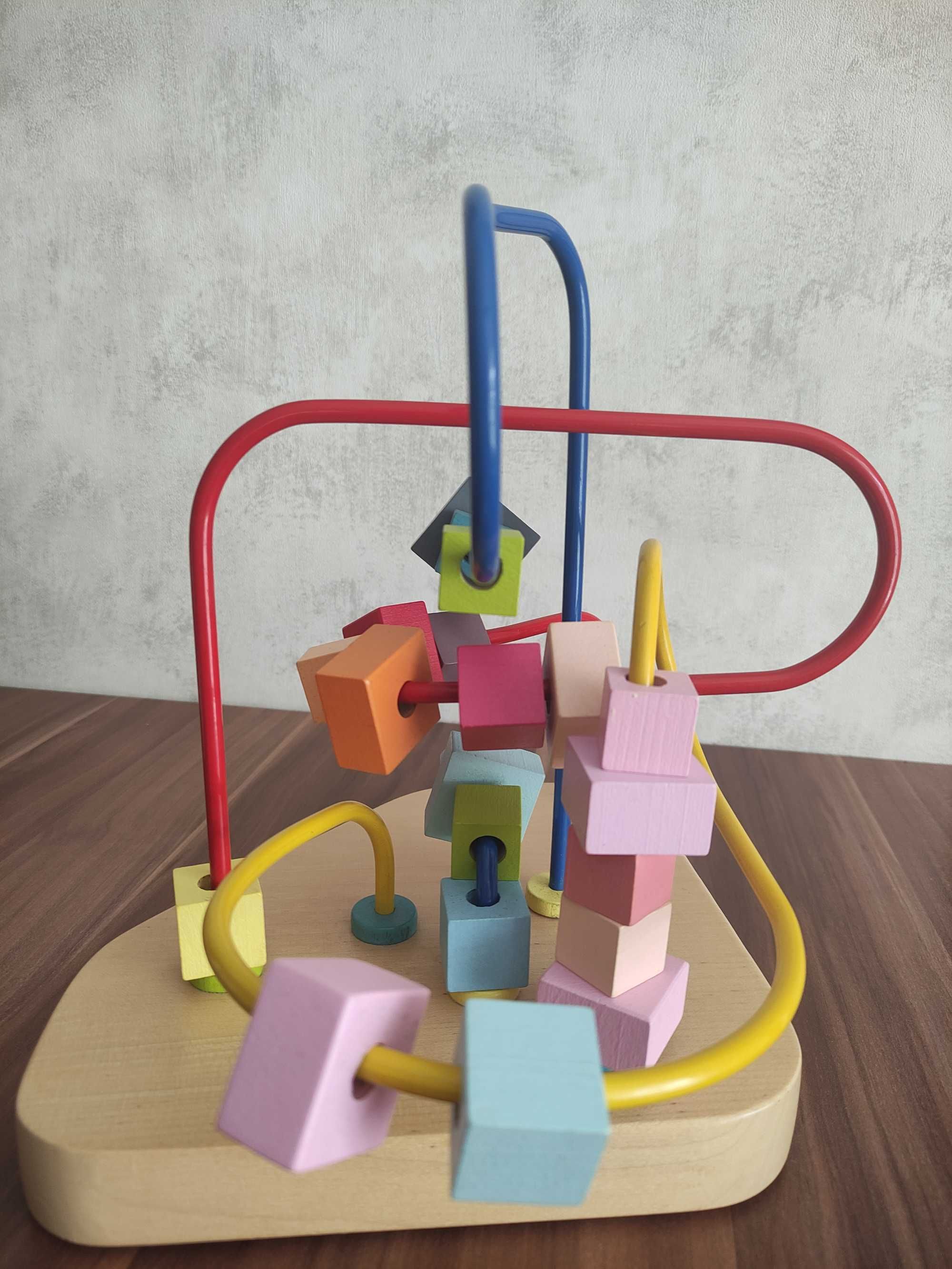 Сортер  Start House, Дерев'яний лабіринт Cubika, комірець KinderenOK