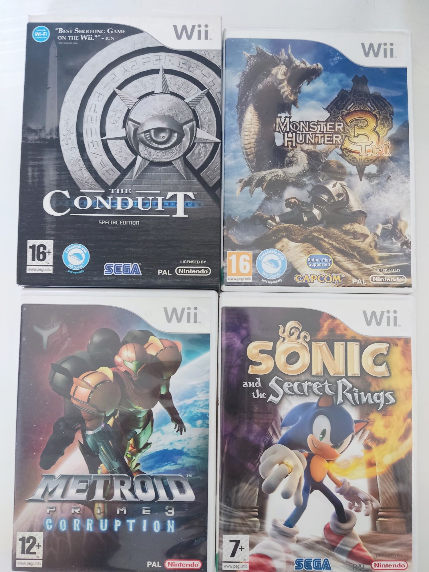 Gry Nintendo Wii Sonic,Shrek,Zelda,WiiSports,NFS,JustDance