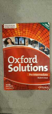 Podręcznik Oxford Solutions pre-intermediate