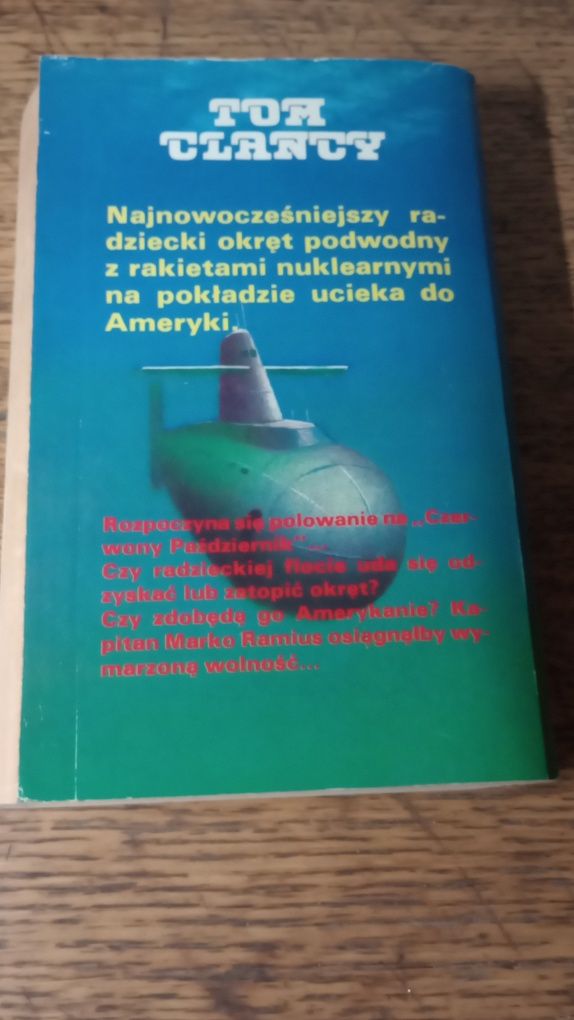 Polowanie na Czerwony październik. Tom Clancy