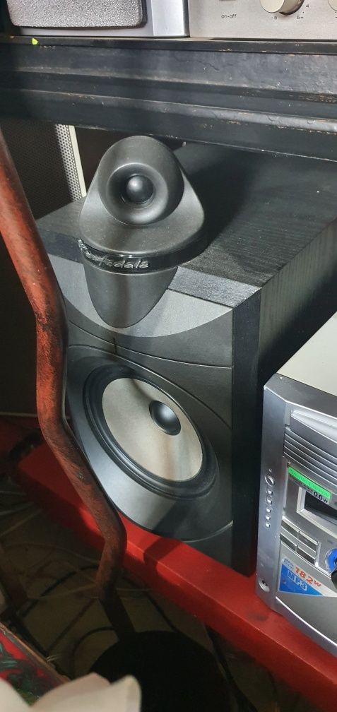 Amplituner TECHNICS plus kolumny Wharfendale Modus One