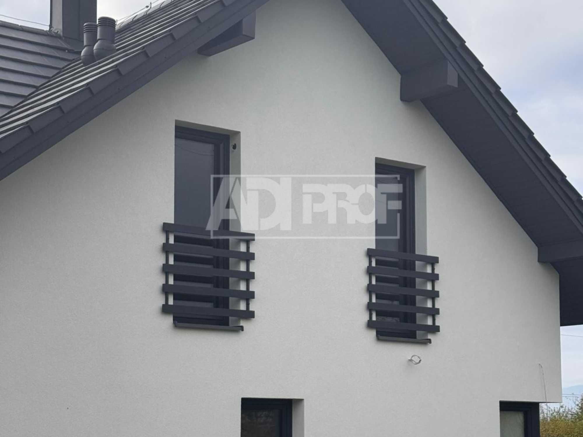 Balkon Francuski Balkony Franncuskie Balustrada Natynkowe Aluminium