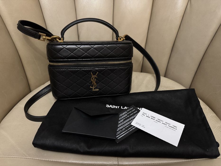 Сумка Saint Laurent Gaby Vanity YSL