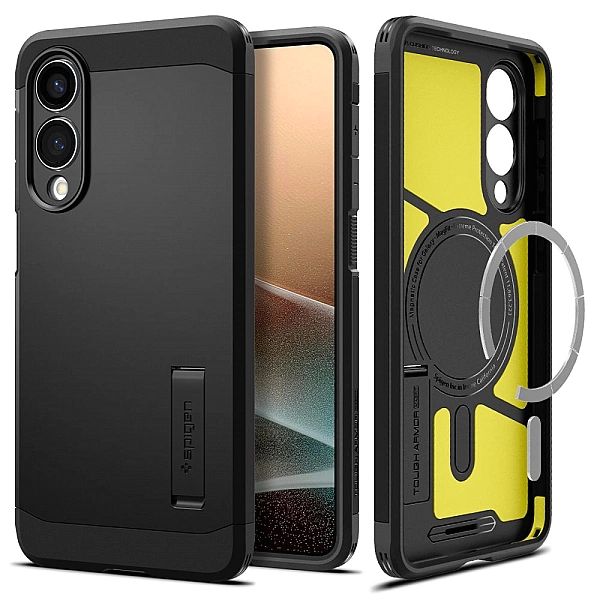 Spigen Tough Armor Magsafe Galaxy S25 Edge Black