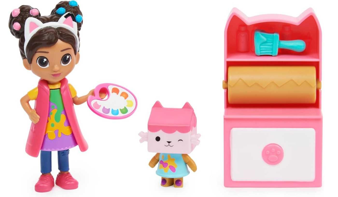 Gabby's Dollhouse Koci Domek Gabi Zestaw Figurki Pracownia Artystyczna