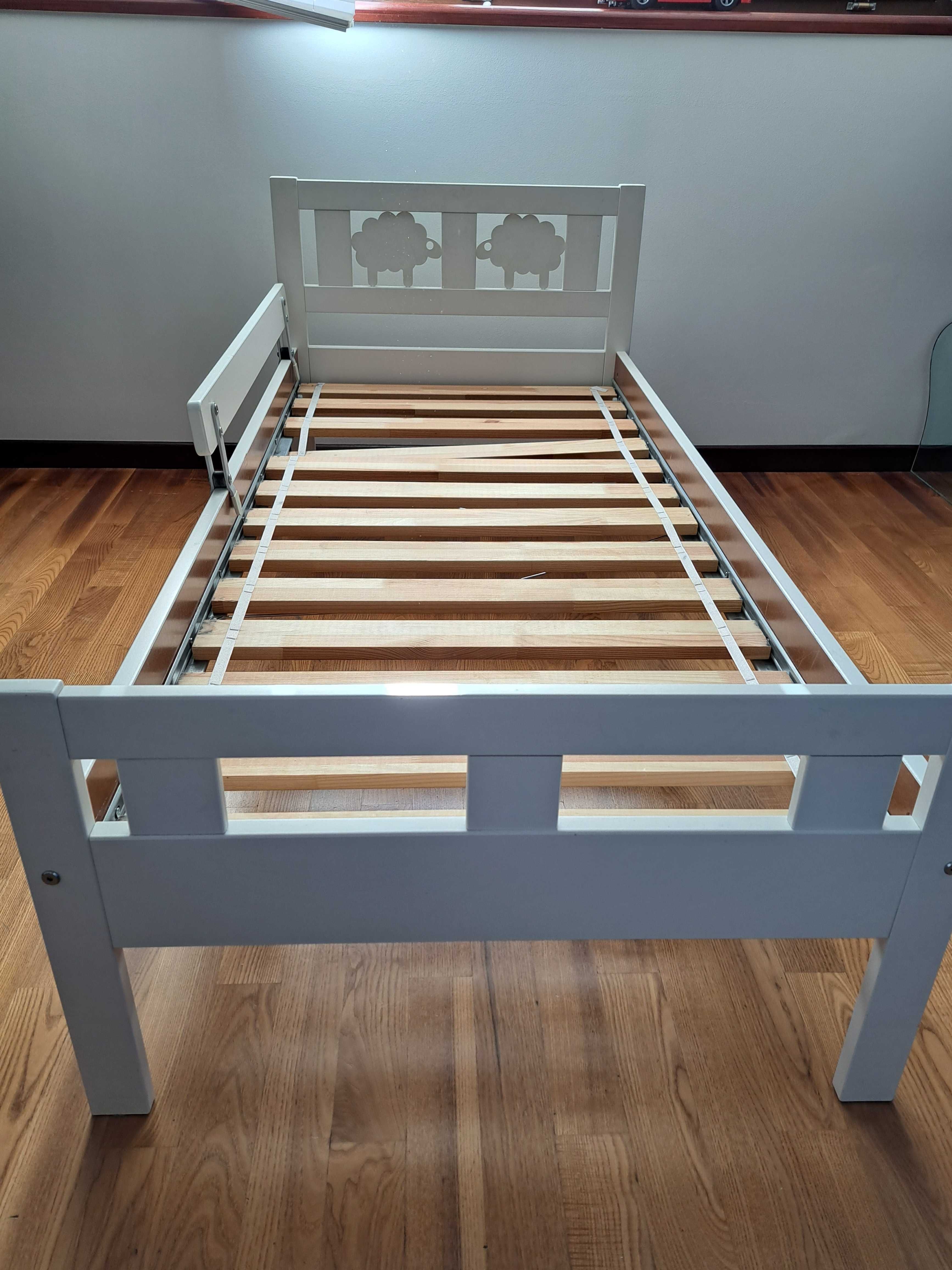 łóżko dla dziecka wymiar 76x166 cm