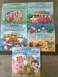 Pack 2 -  5 livros para colorir