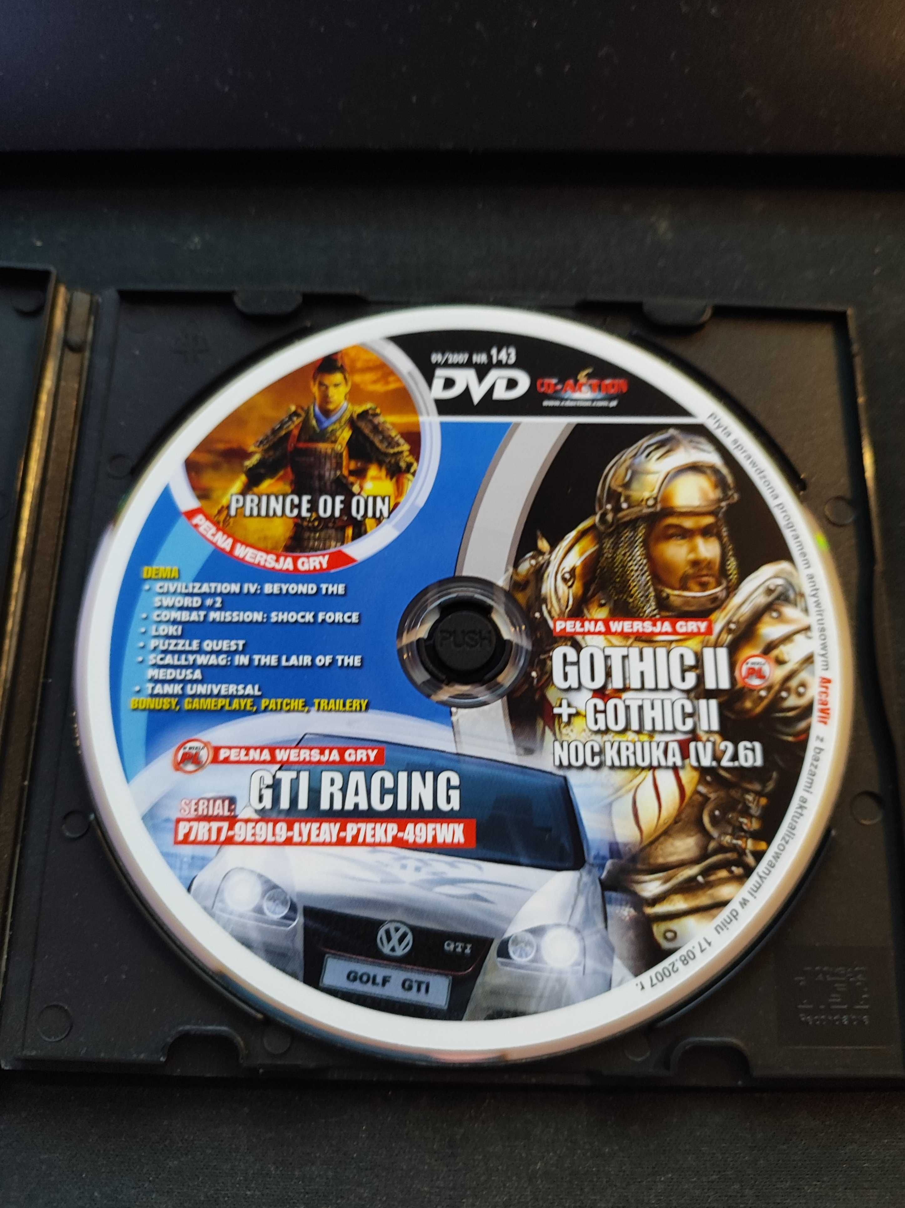 Gothic 2 Złota Edycja + Gti Racing + Prince Of Quin PC PL