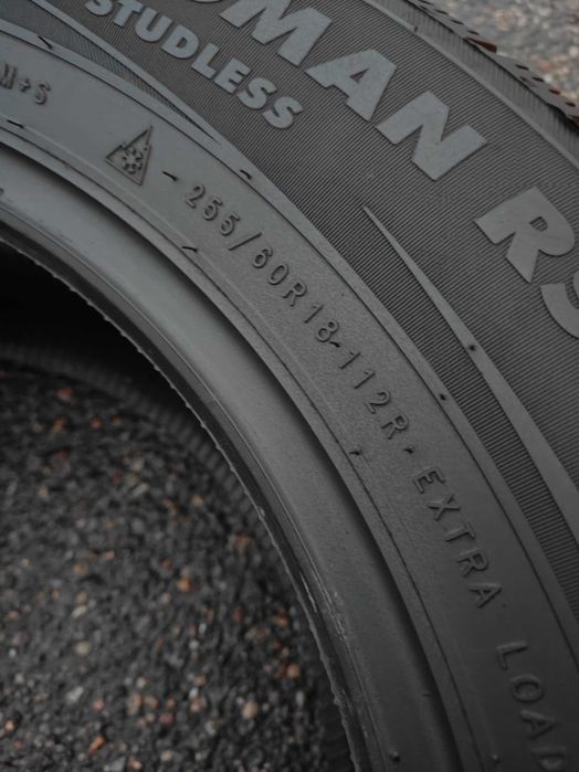 R18 255 60 шини зимові Nokian Nordman RS2 як нові агресивні арктичні
