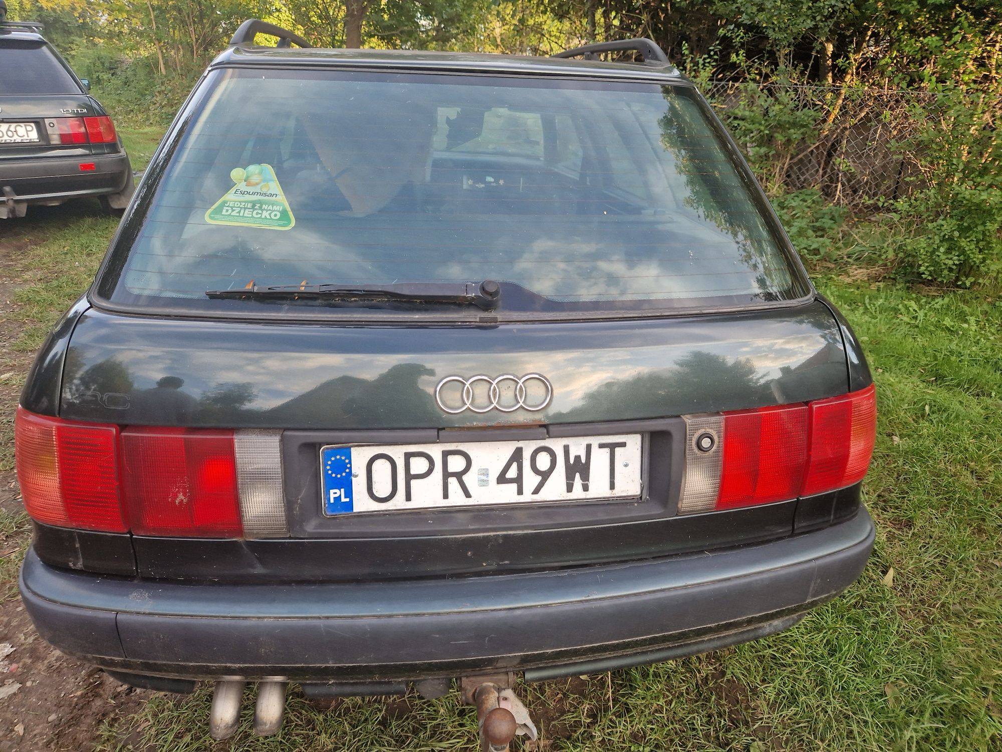 Audi 80 b4 kombi avant ly6p klapa tył kompletna