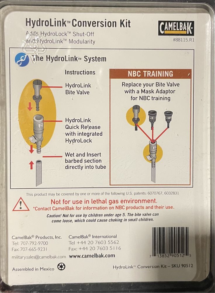 Camelbak HydroLink Conversion Kit