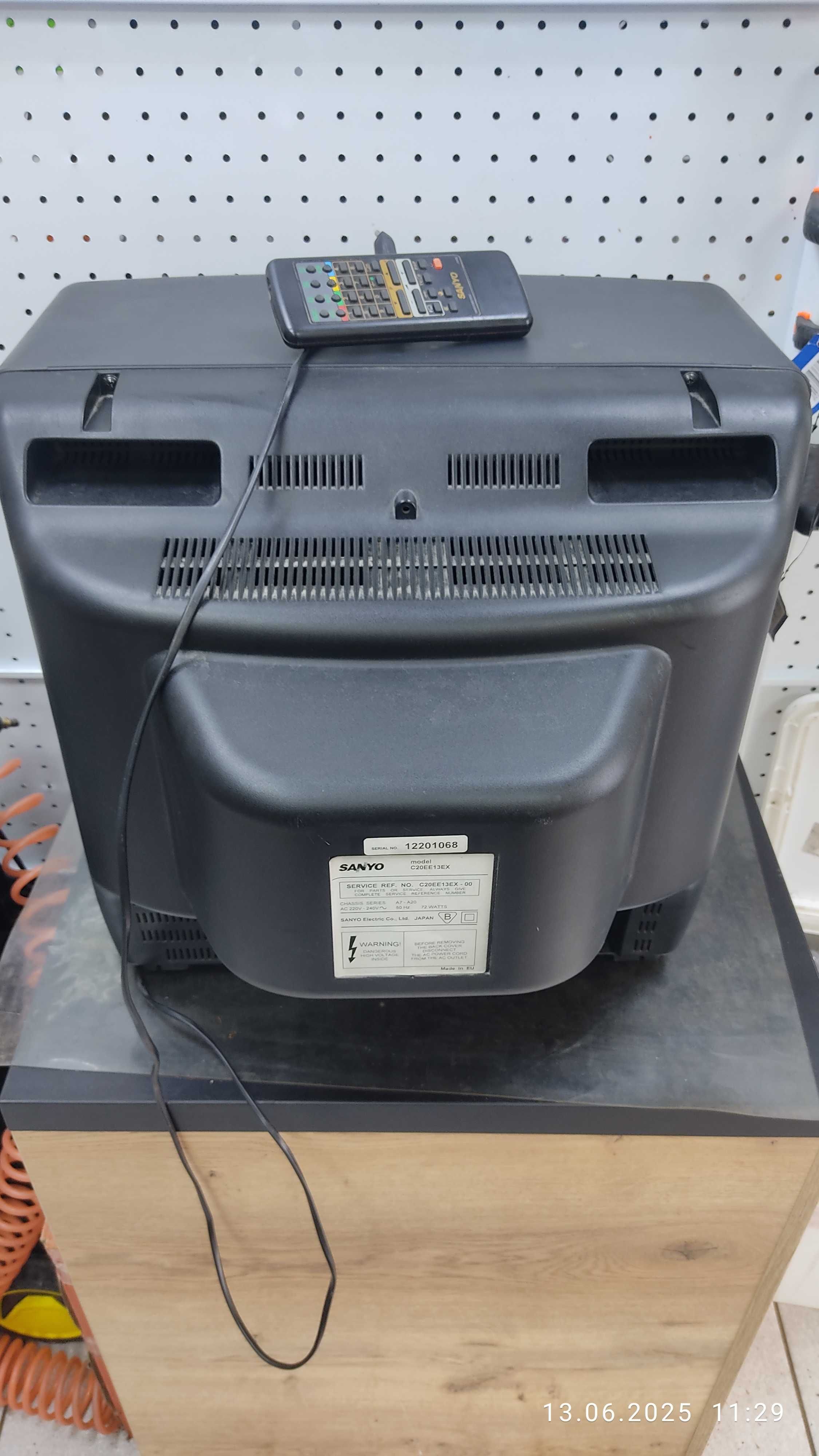 Телевизор Sanyo Japan C20EE13EX полностью рабочий с пультом инструкцие