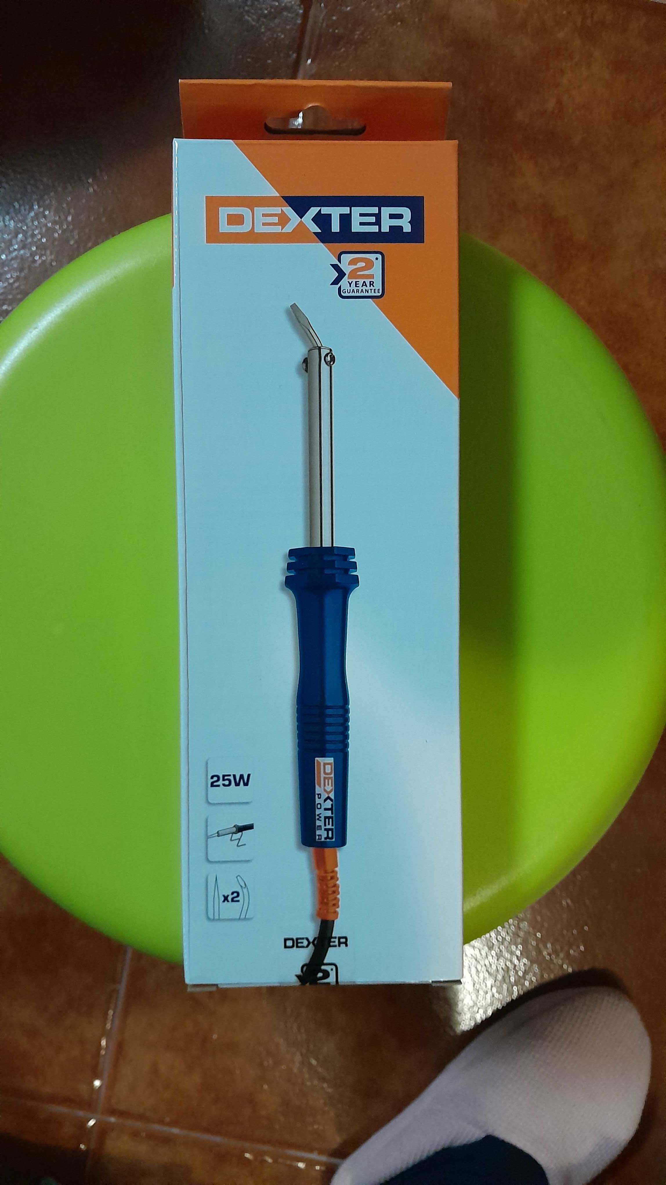 Ferro de soldar Dexter 25w