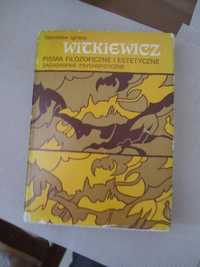 Witkiewicz, Zagadnienia psychofizyczne