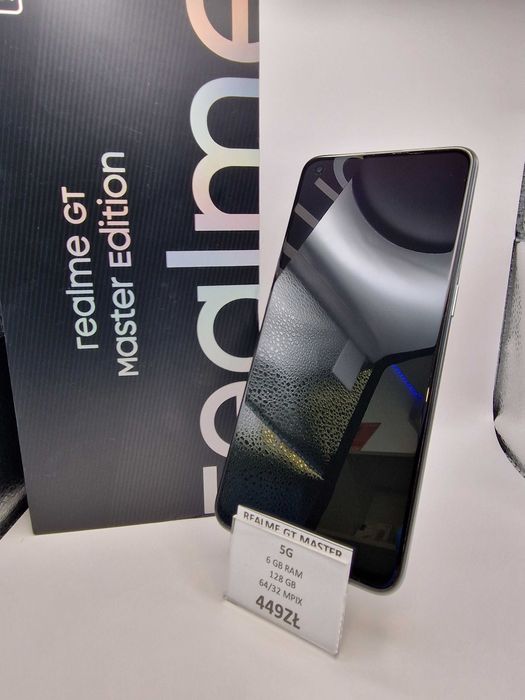 ***Realme GT Master 5G *6/128GB* 64/32MPIX *Komis Easy Cash***