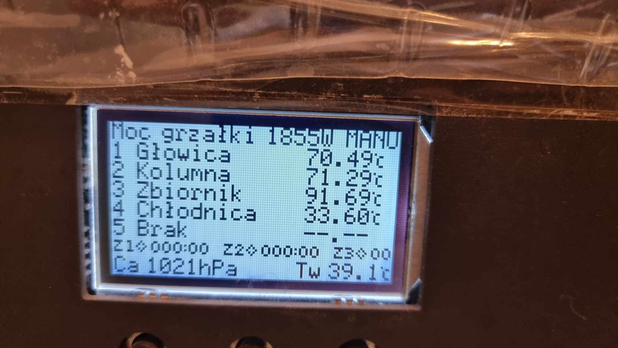 Kolumna rektyfikacyjna destylator