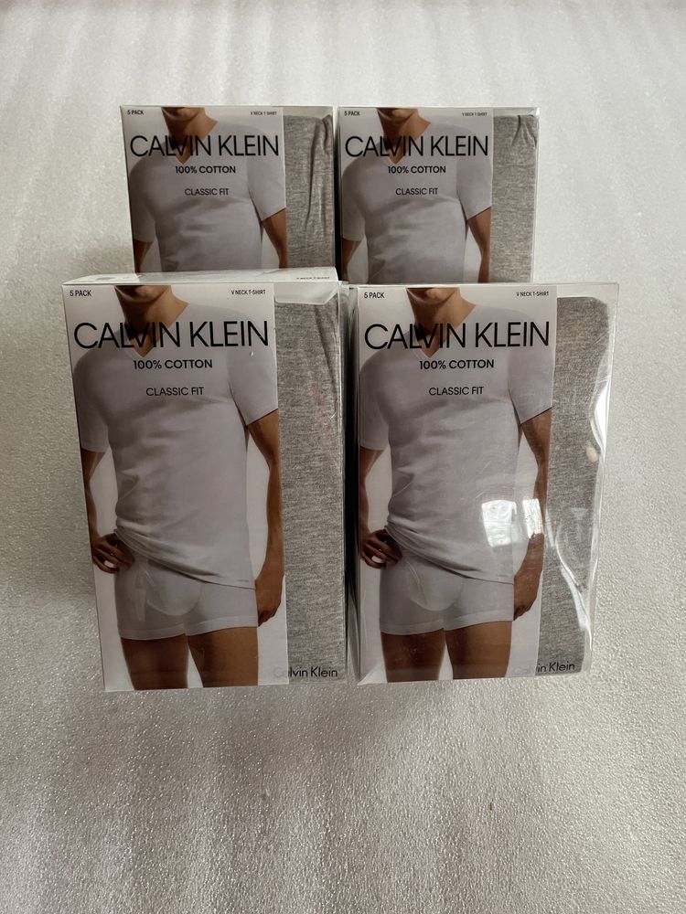 Новый набор calvin klein футболки (ck 5-pack multi) с Америки M,L