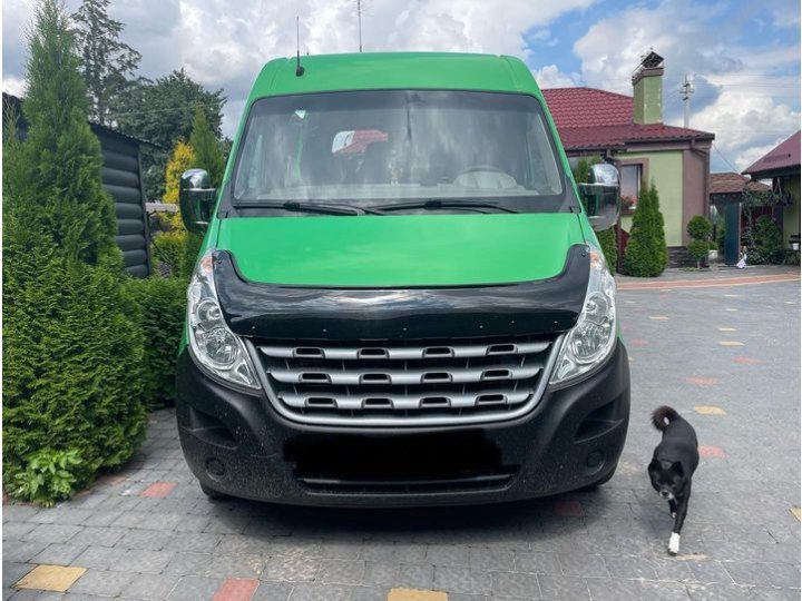 Renault Master 2010-2014 Дефлектор капота EuroCap