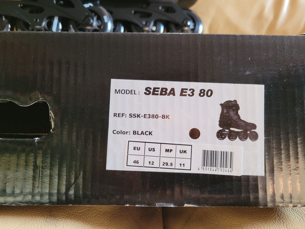 Rolki Seba E3 80 r.46, Nowe