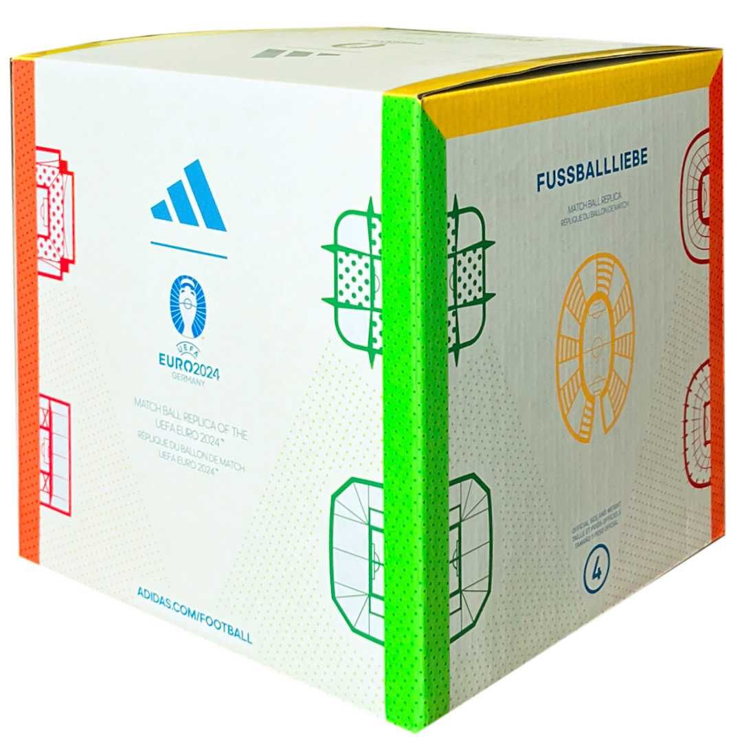 Piłka nożna adidas Euro24 Fussballliebe League Box IN9369 roz.5