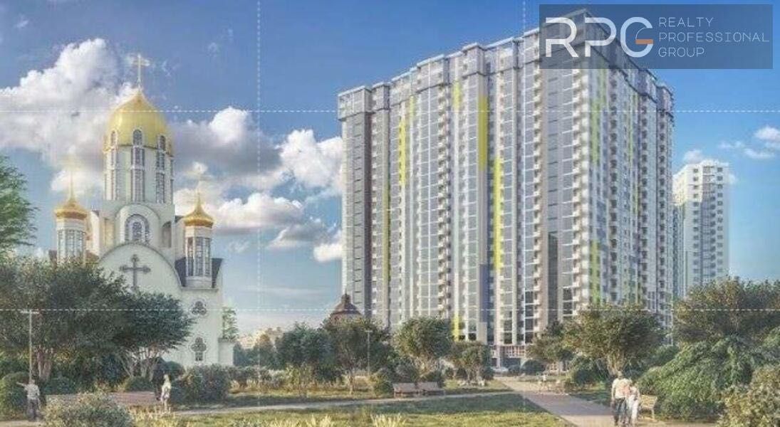 Продаж 1-к ЖК Злагода середній поверх Харківська Євідновлення